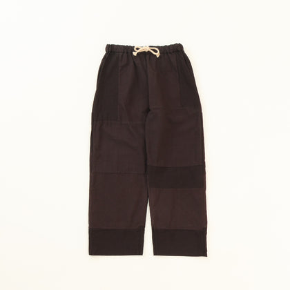 Patchwork Drawcord Pants