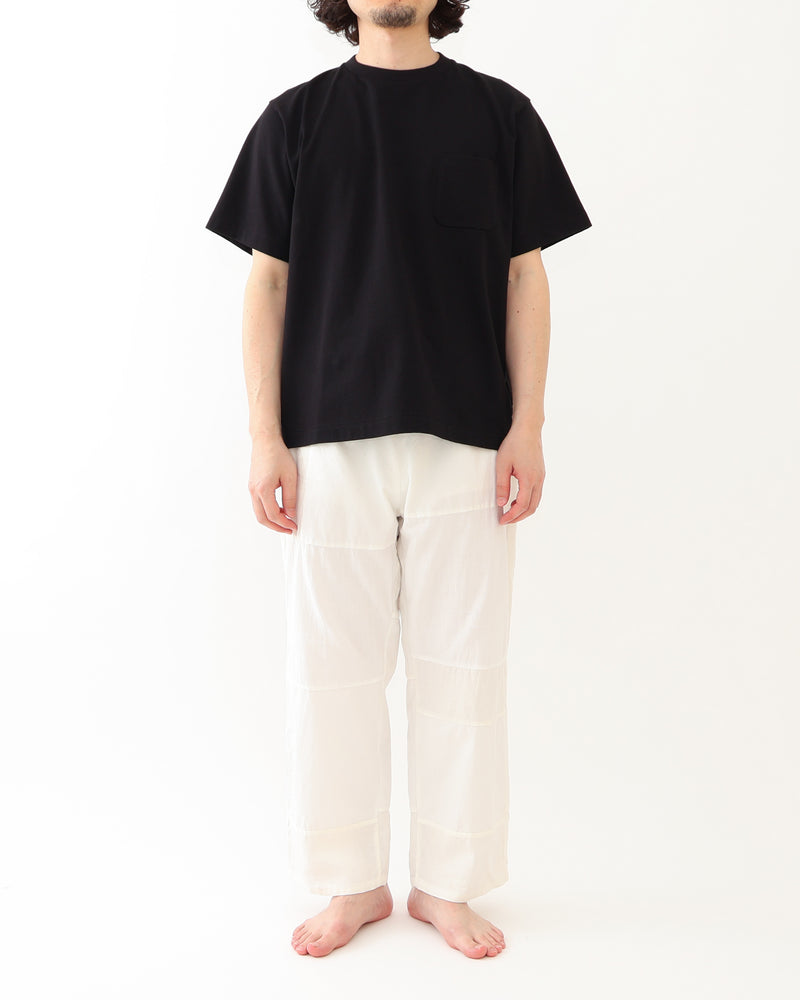 Patchwork Drawcord Pants