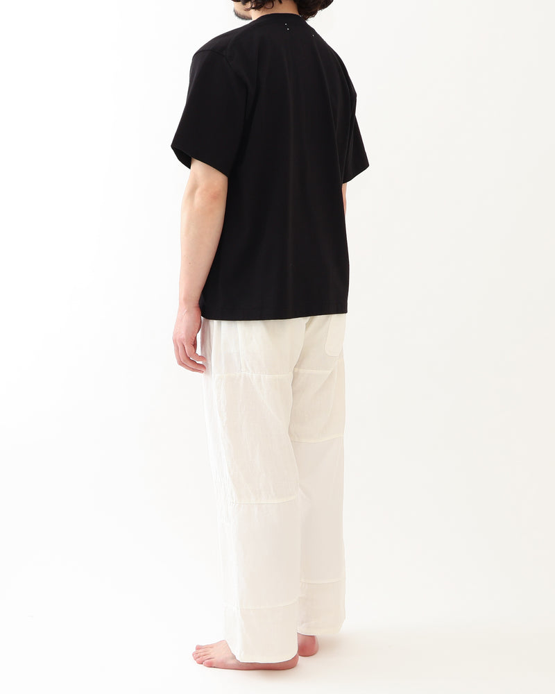 Patchwork Drawcord Pants