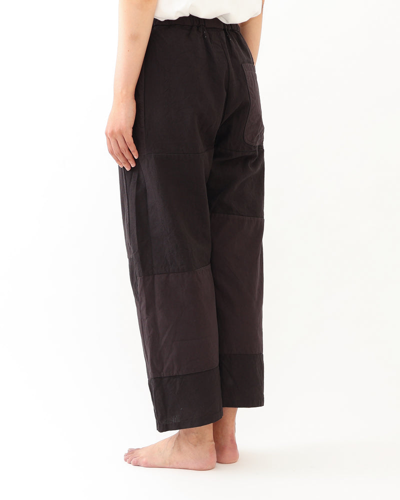 Patchwork Drawcord Pants