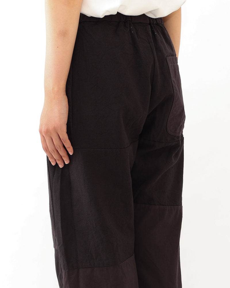 Patchwork Drawcord Pants