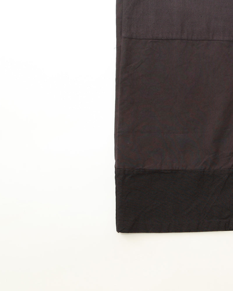 Patchwork Drawcord Pants
