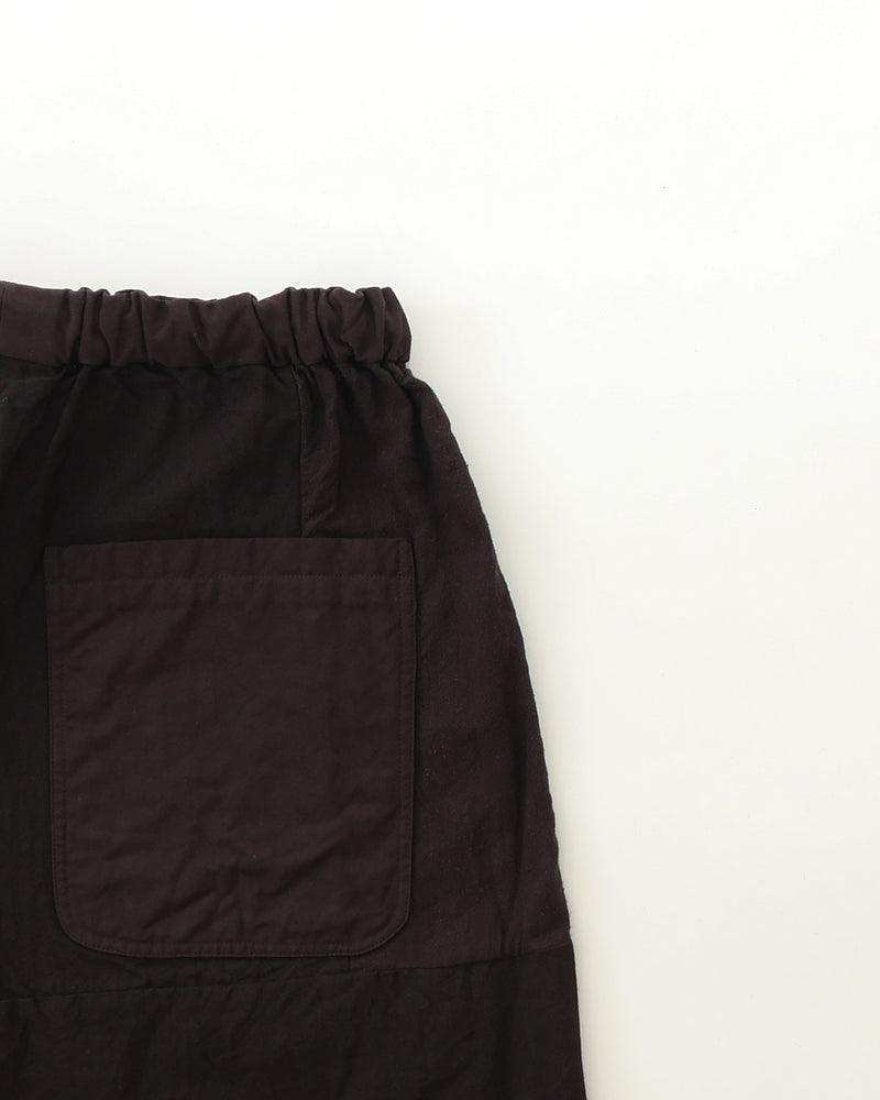 Patchwork Drawcord Pants