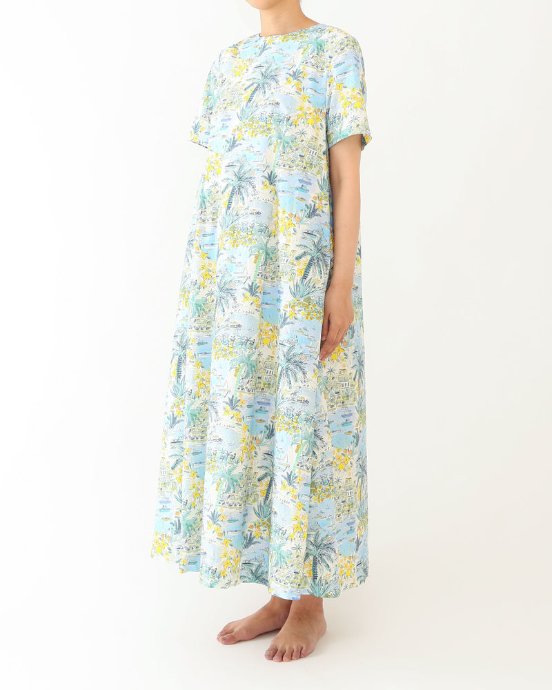 A-Line Short Sleeve Dress