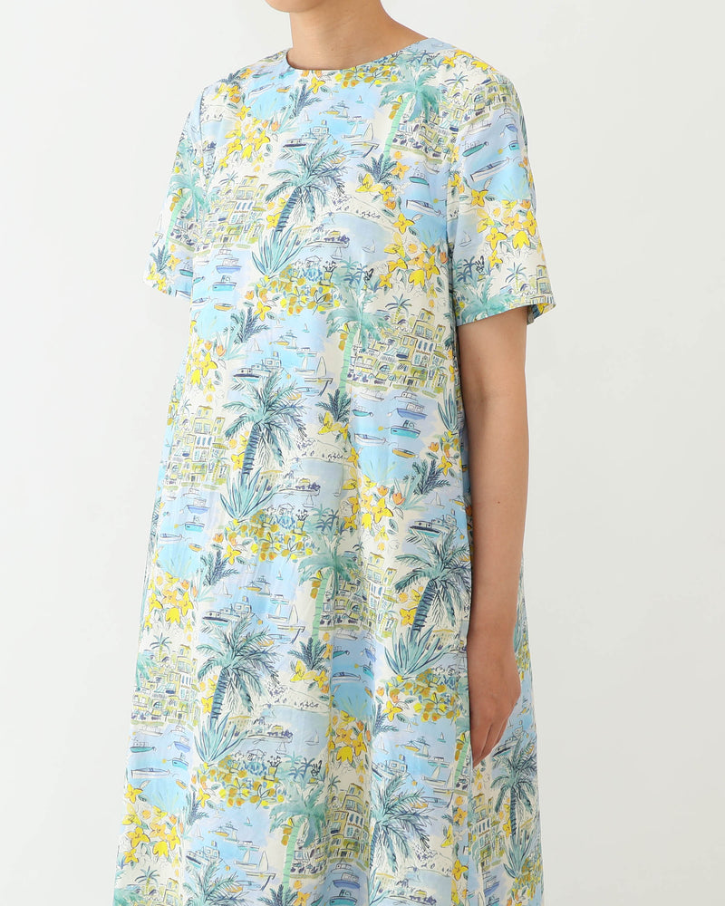 A-Line Short Sleeve Dress