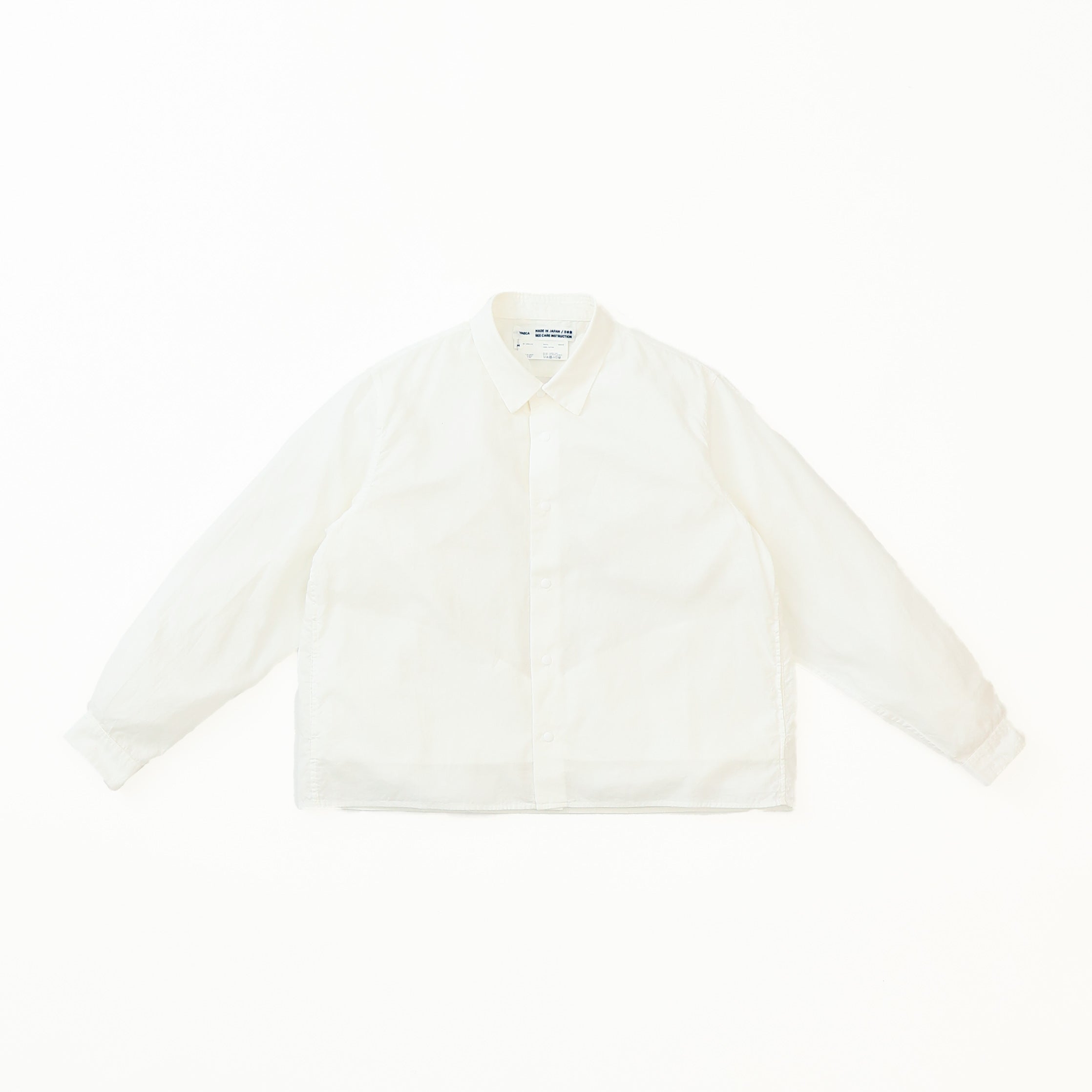 YAECA Comfort Shirt Relaxed Short ホワイト M Comfort Shirt Relaxed Short – YAECAYA