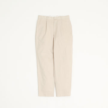 Chino Trousers Two Tuck Tapered
