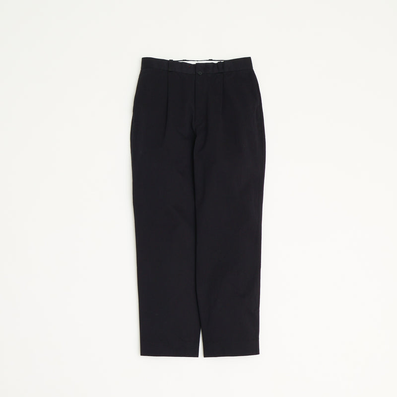 Chino Trousers Tuck Tapered