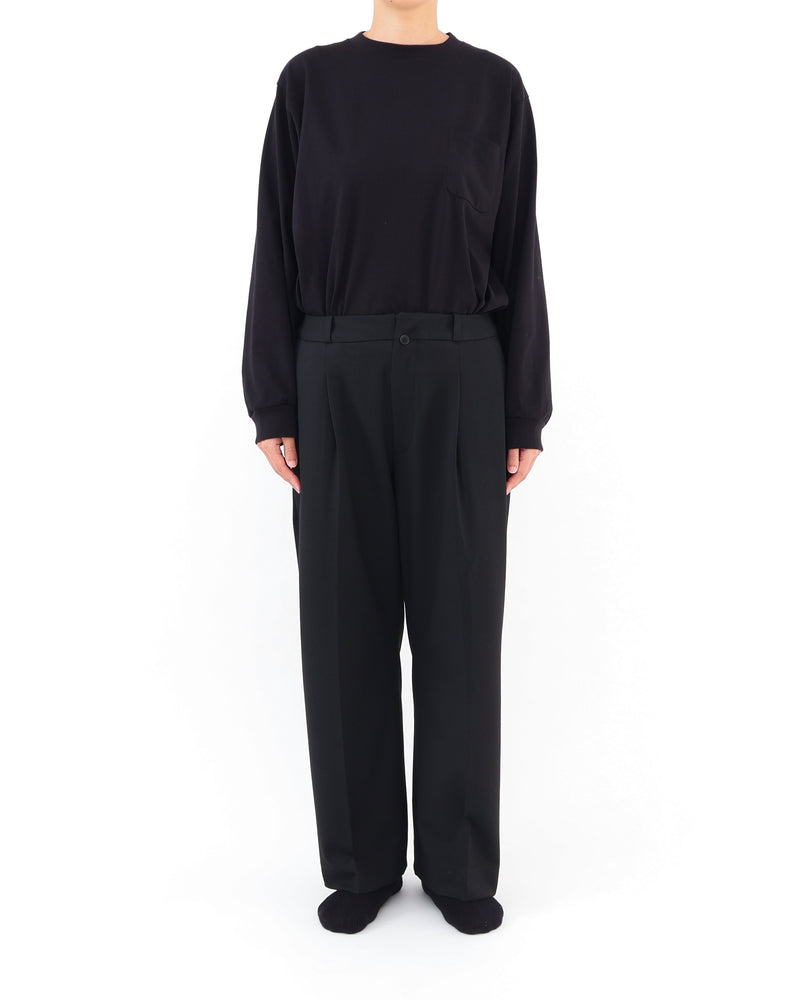 2-WAY Tuck Wide Trousers