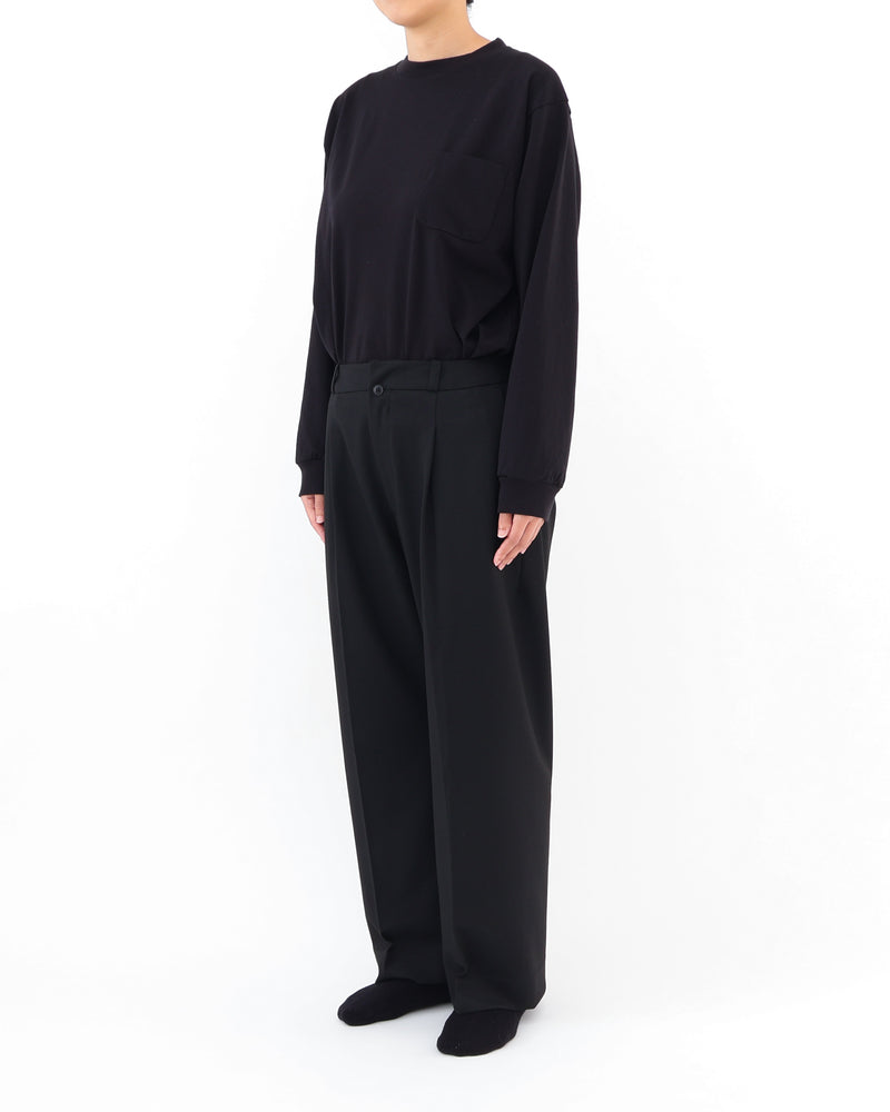 2-WAY Tuck Wide Trousers