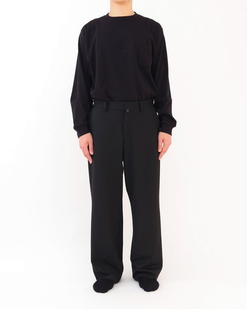 2-Way Wide Straight Trousers