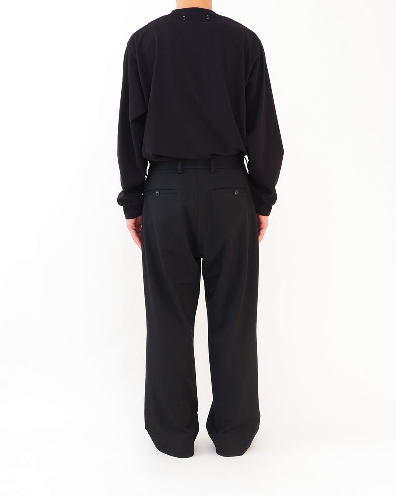 2-Way Wide Straight Trousers