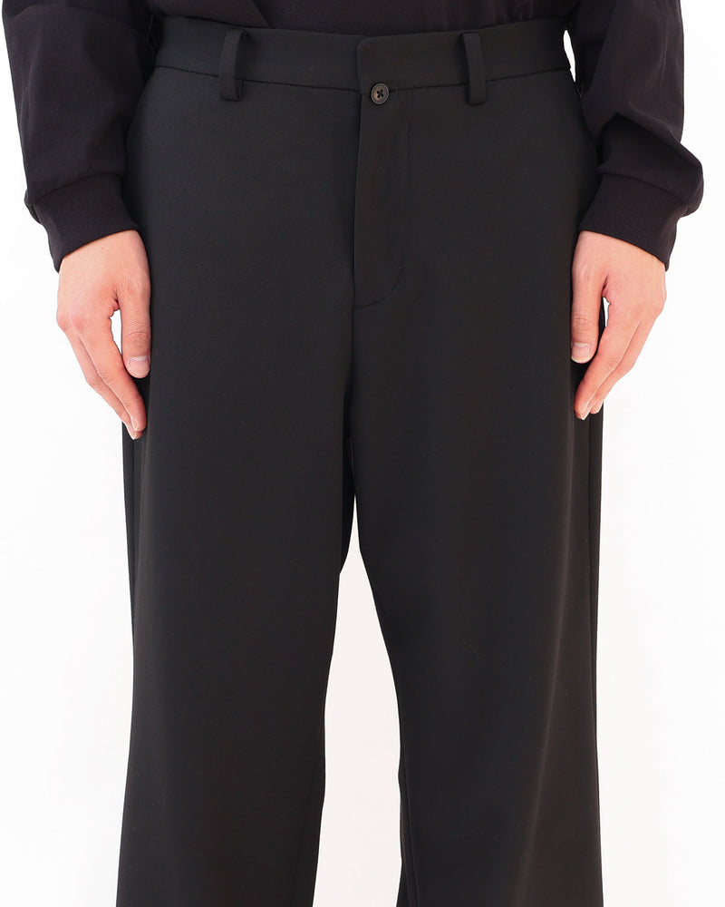 2-Way Wide Straight Trousers
