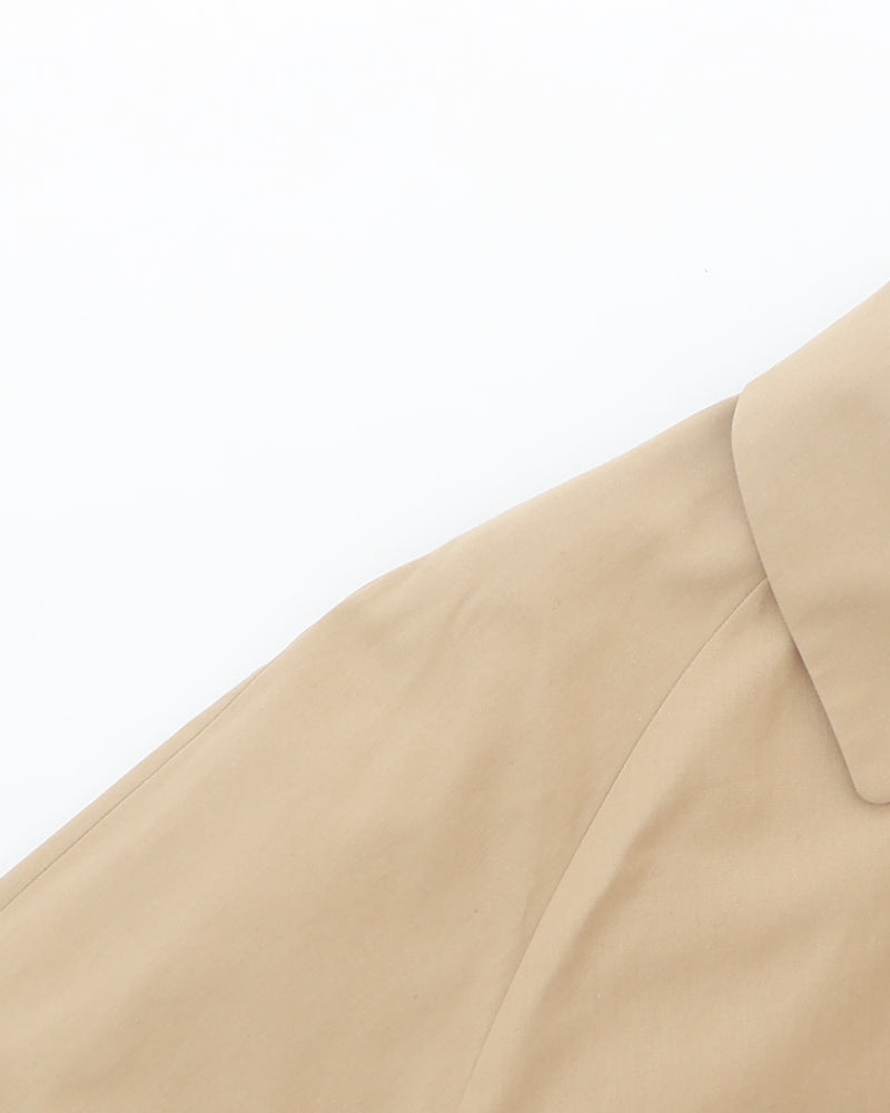 Balmacaan Coat Long