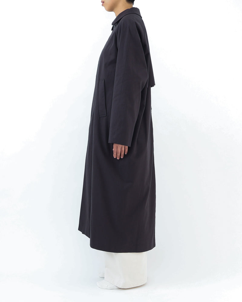 Balmacaan Coat Long