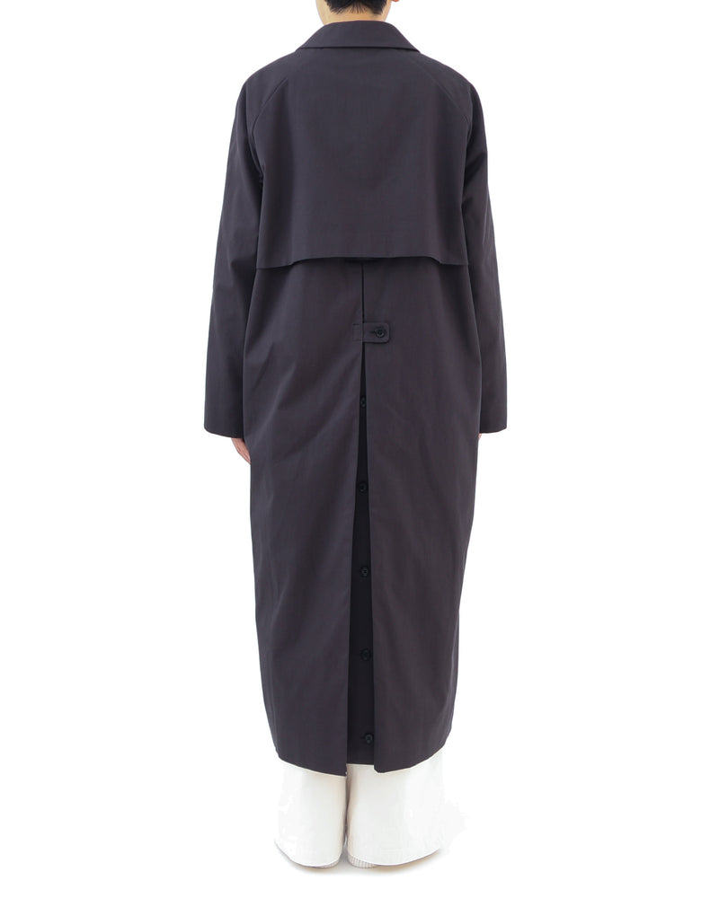 Balmacaan Coat Long