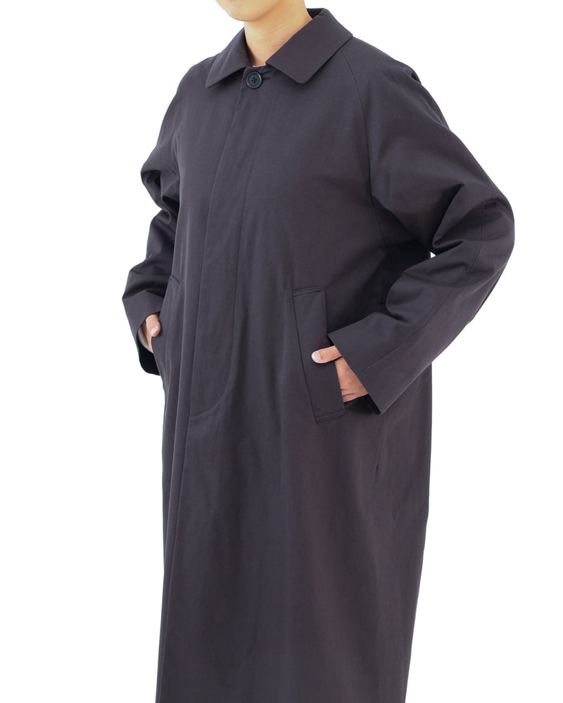 Balmacaan Coat Long