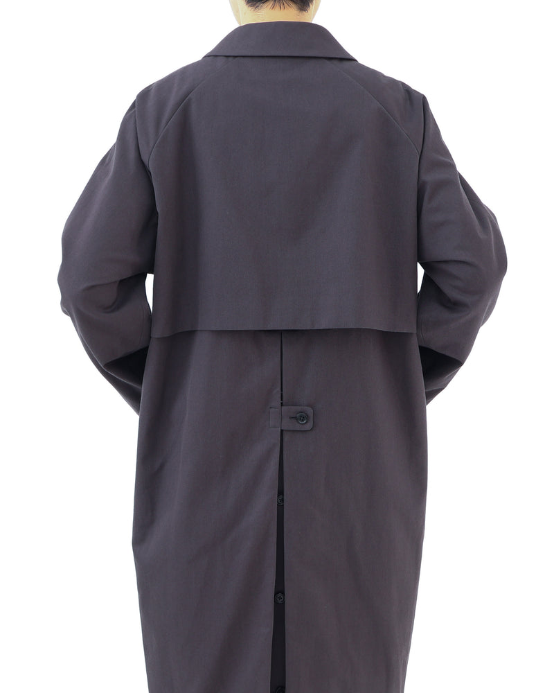 Balmacaan Coat Long