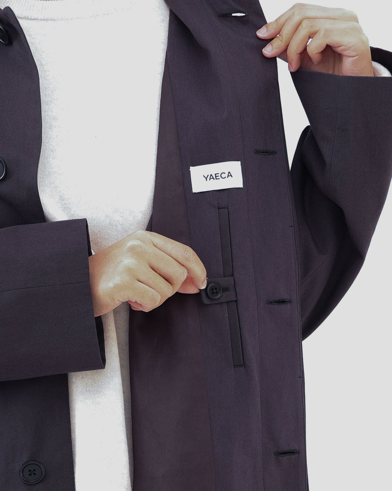 Balmacaan Coat Long