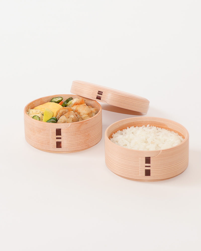 白木のごはん容れ