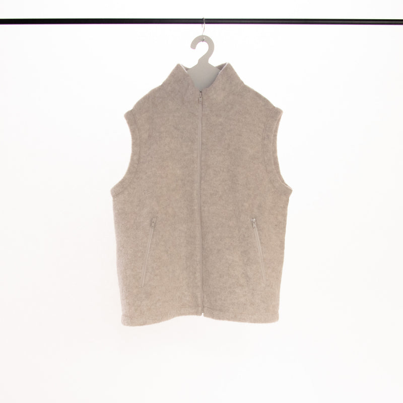 蔵出し Natural Wool Fleece Vest