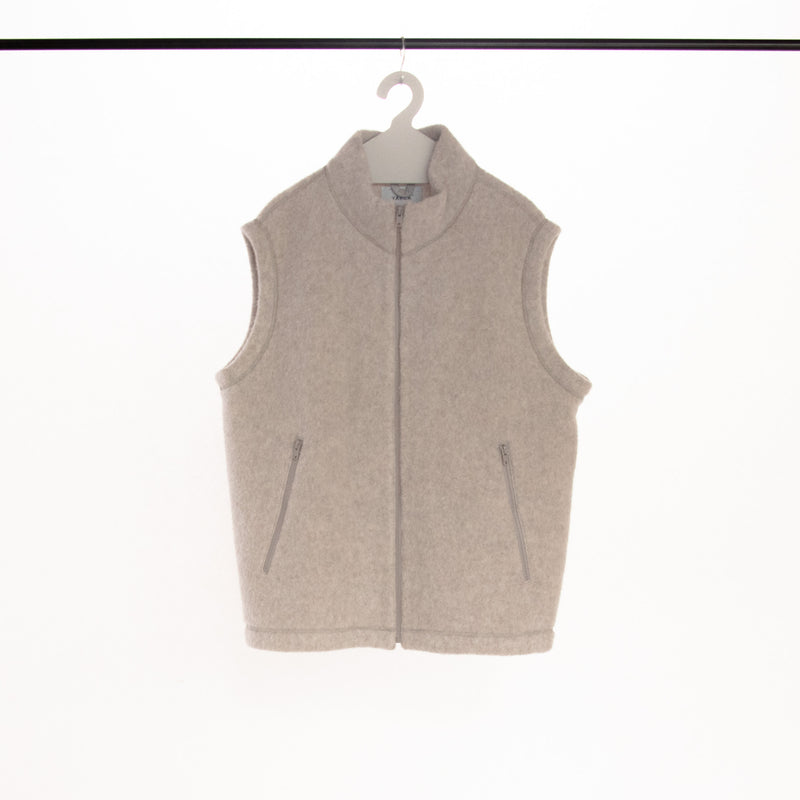 蔵出し Natural Wool Fleece Vest