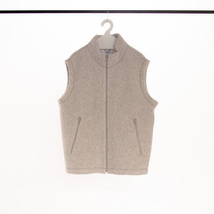 蔵出し Natural Wool Fleece Vest