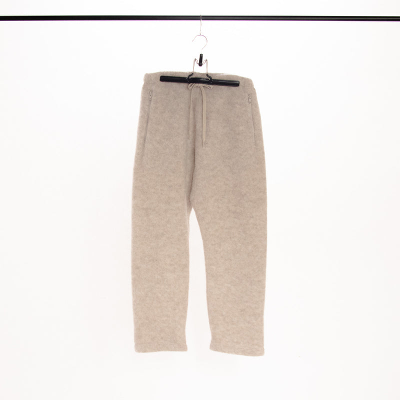 蔵出し Natural Wool Fleece Easy Trousers