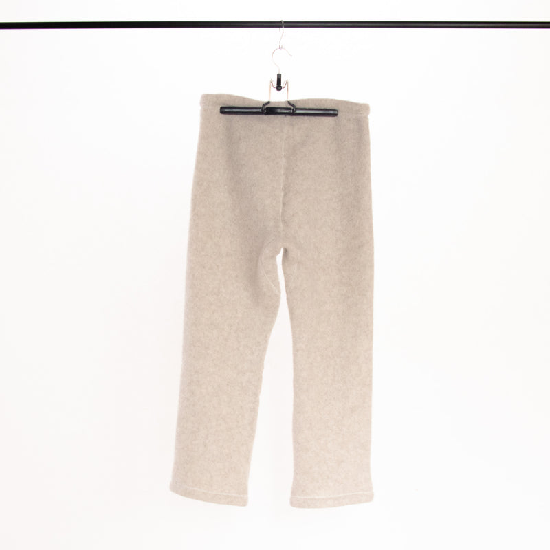 蔵出し Natural Wool Fleece Easy Trousers