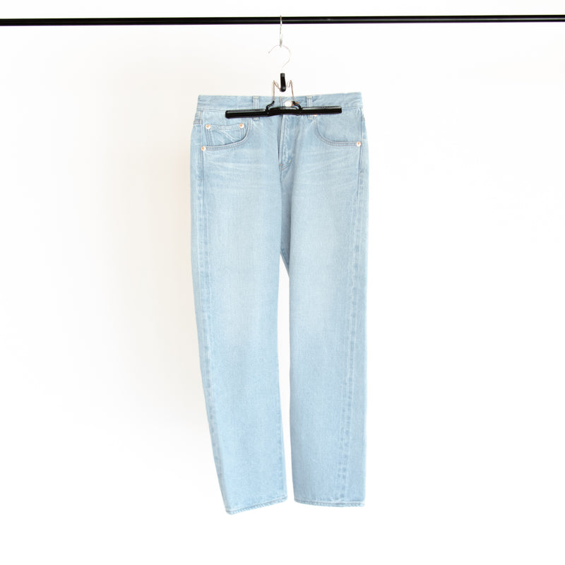 蔵出し Used Blue Denim Trousers Standard