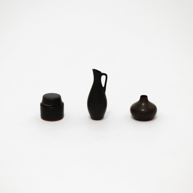 miniature flower vases and pot