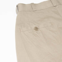 chino cloth trousers wide straight