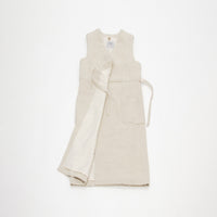 wrap coat sleeveless