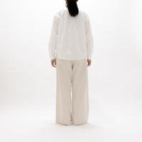 Chino Cloth Trousers Wide