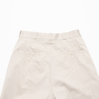 Chino Cloth Trousers Wide