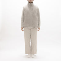 wool boa vest