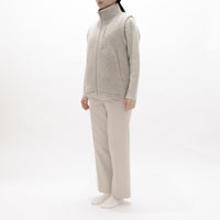 wool boa vest