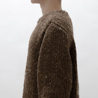 hand knit crew neck