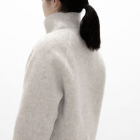 wool boa pullover