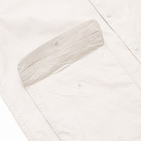 zip and button coat short