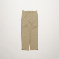 tuck tapered trousers