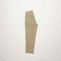 tuck tapered trousers