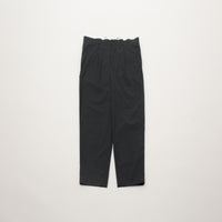 tuck tapered trousers