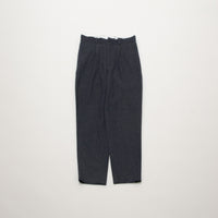 tuck tapered trousers